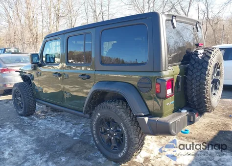 2023 Jeep Wrangler 4Xe 4X4 из США, поврежденный, VIN 1C4JJXN6XPW611698